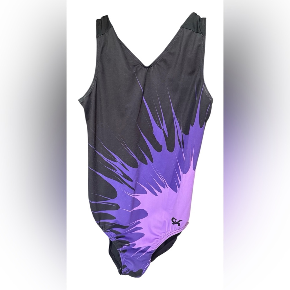 Black and Purple GK Leotard (AL)